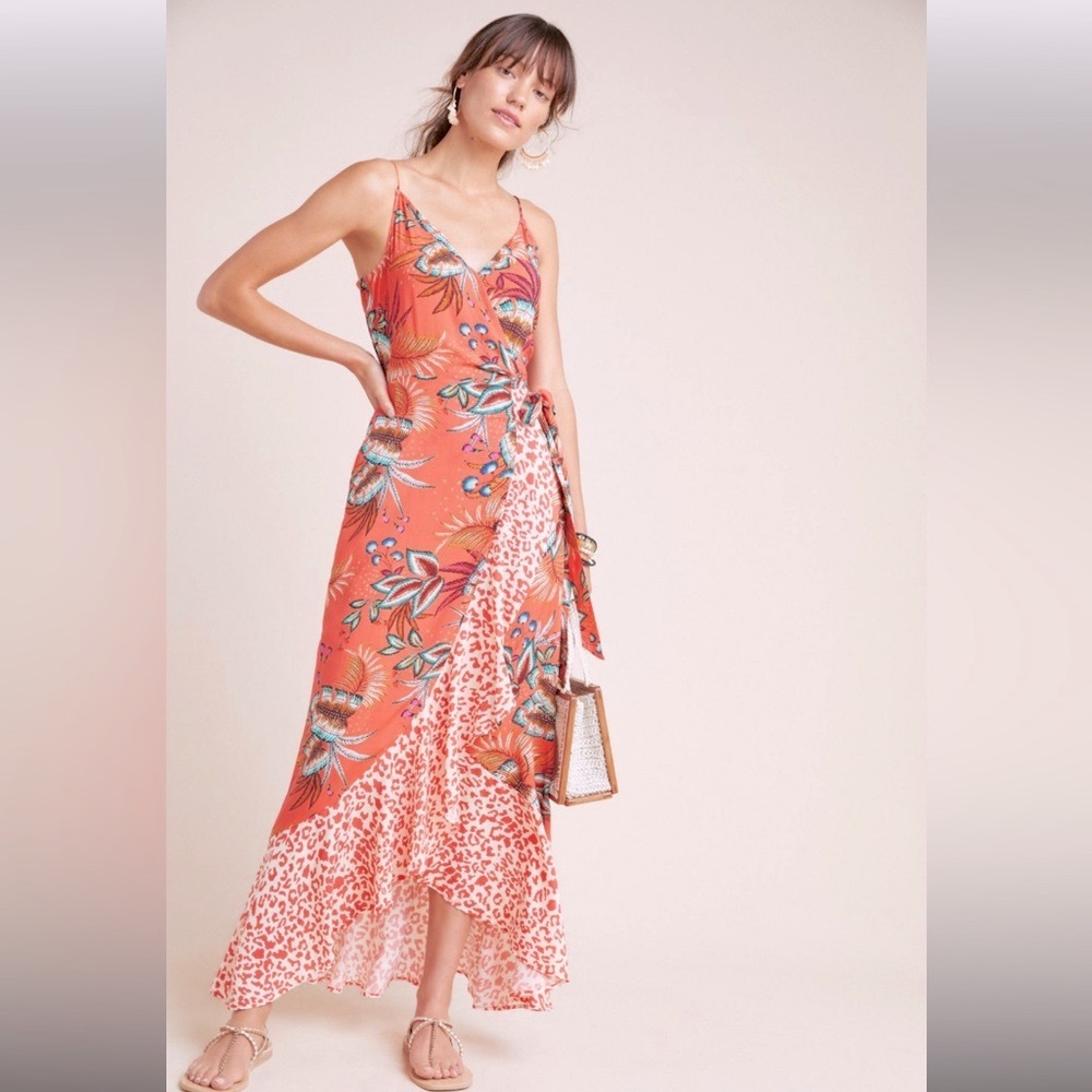 NWT anthropologie Farm Rio gorgeous dress xs